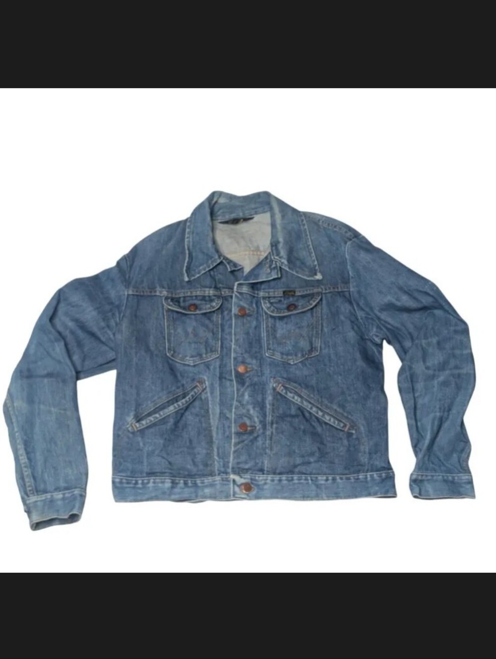 Vintage WEANFLER DAGGER COLLAR Denim Jacket